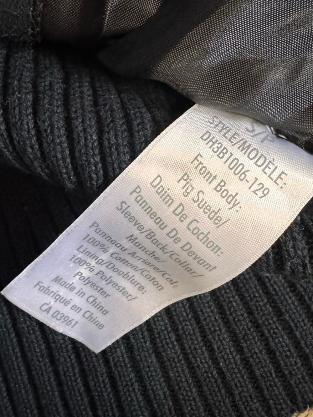GENUINE SUEDE Y2K Sweater Jacket - Picture 6 of 6